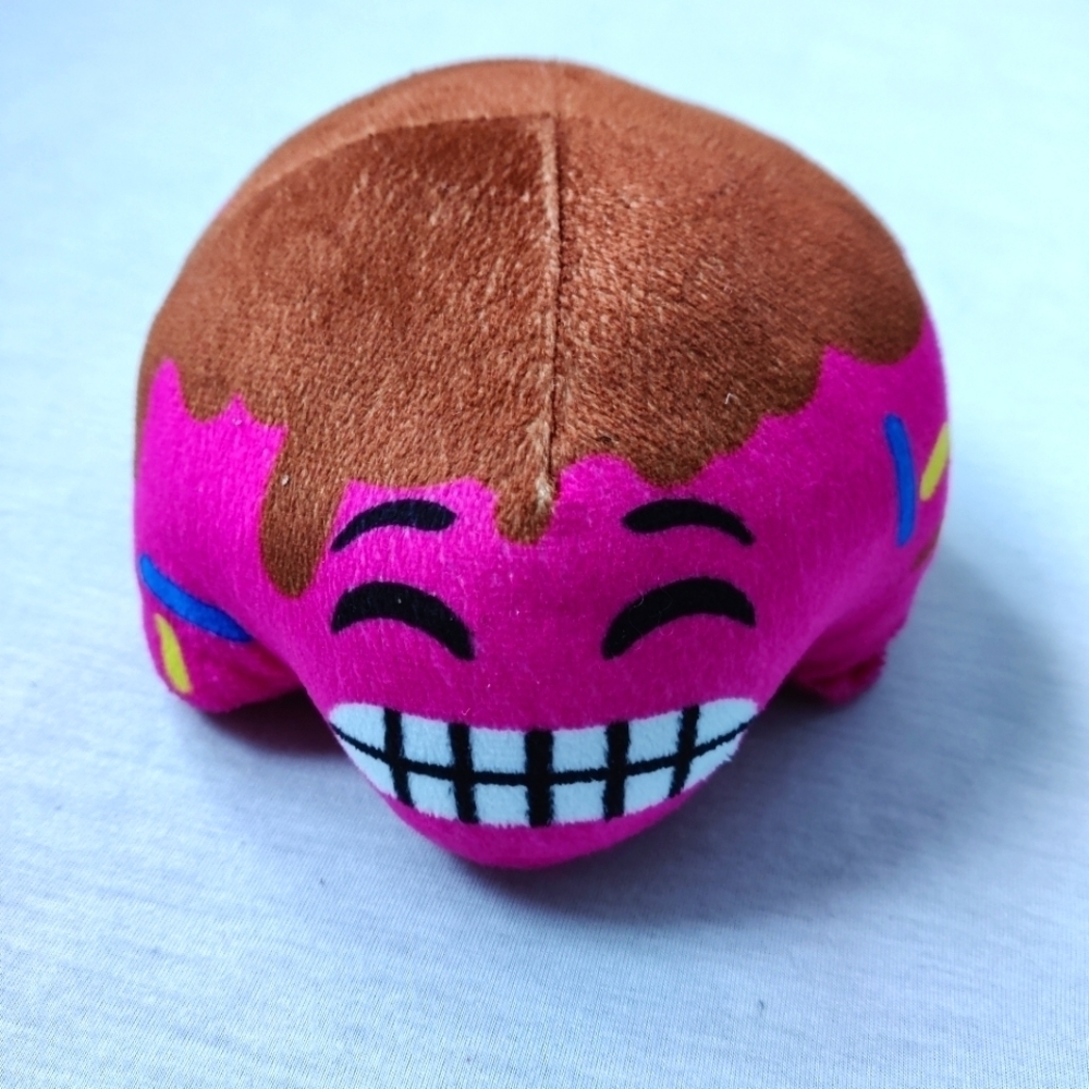Chocolate Monster Donut Plush Toy